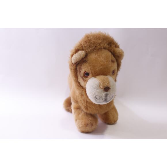 70s Lion, Medium Plush, Well-Made, Happiness Aid, Stuffed Animal, Soft Toy, - Picture 3 of 5